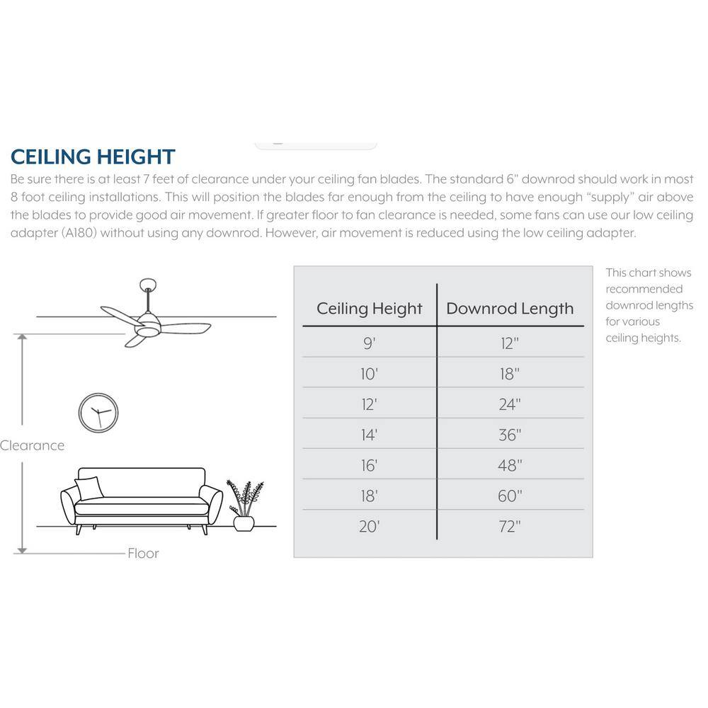12 in. Brushed Aluminum Extension Downrod - Hercitys