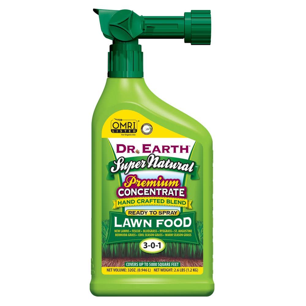 32 oz. Super Natural Ready-to-Spray Hose End Liquid Lawn Fertilizer - Hercitys