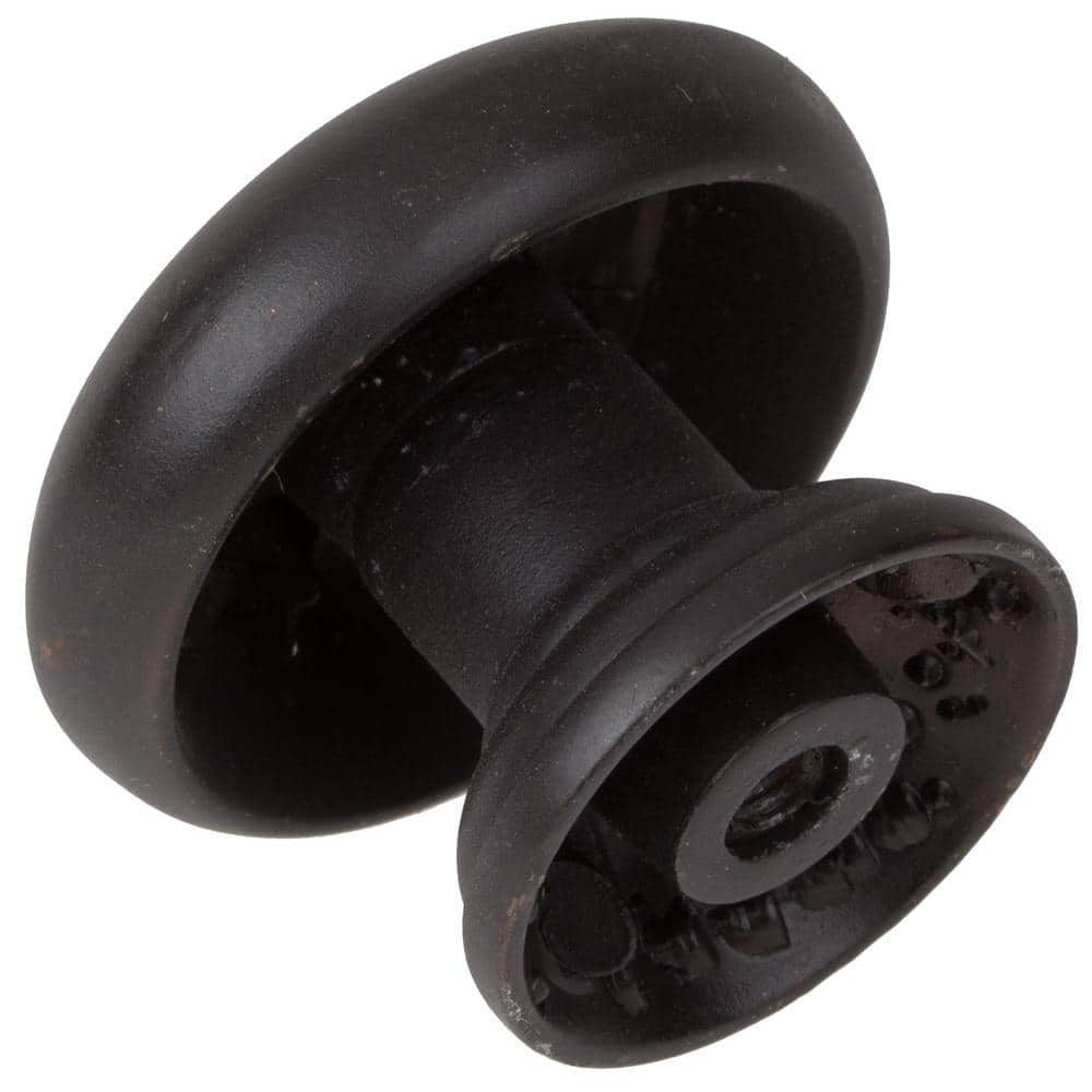 1-1/2 in. Dia Oil Rubbed Bronze Round Ring Mushroom Cabinet Knob (10-Pack) - Hercitys
