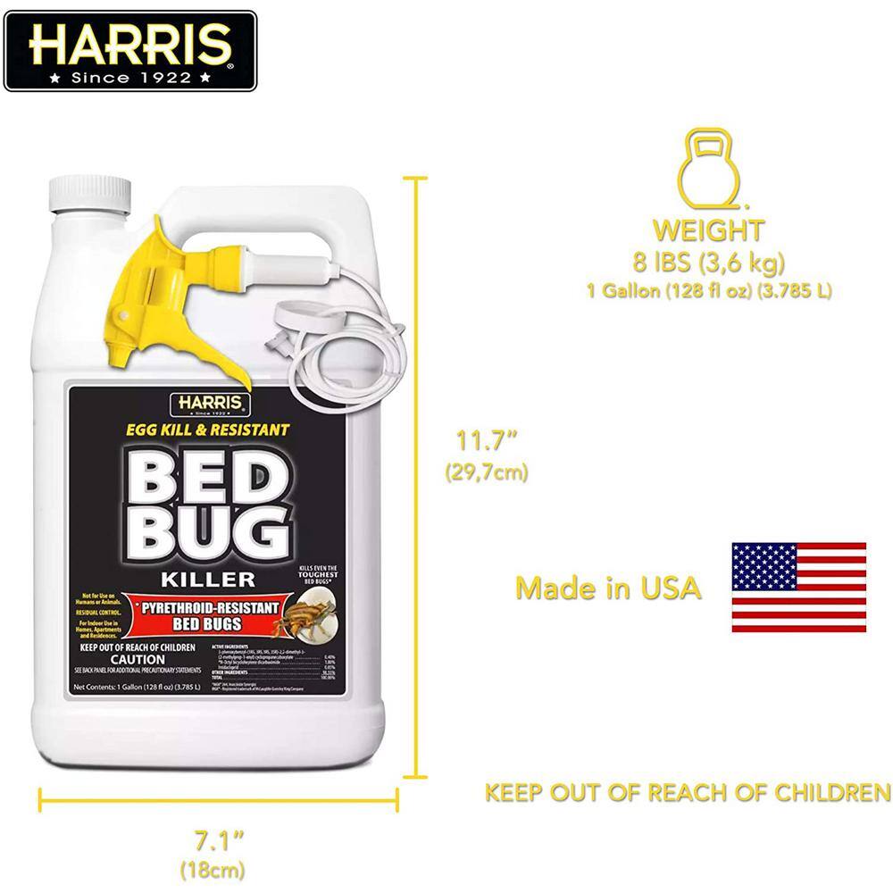 1 Gal. Ready-to-Use Egg Kill and Resistant Bed Bug Killer - Hercitys