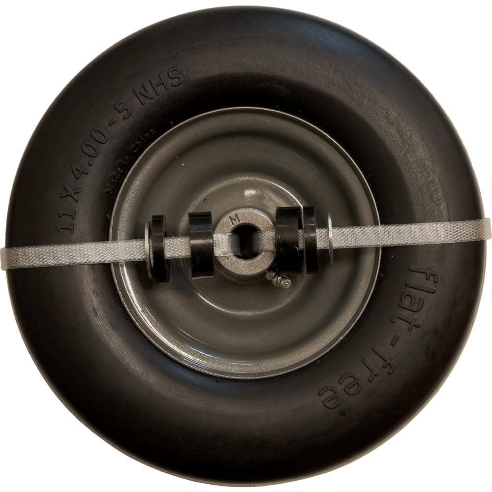 11 x 4.00-5 Flat-Free PU Assembly with Bushing (3/4 in. ) Kits - Hercitys