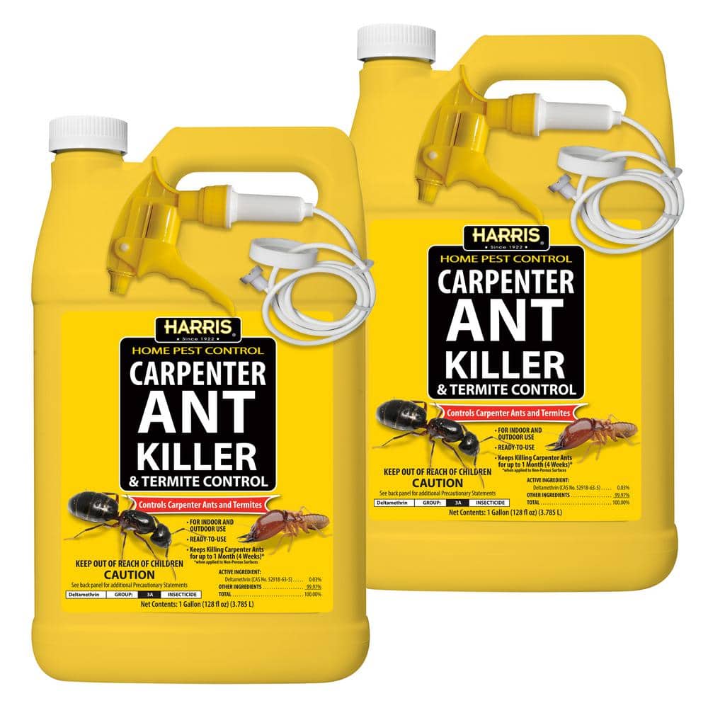 128 oz. Carpenter Ant Killer and Termite Control Treatment Spray (2-Pack) - Hercitys