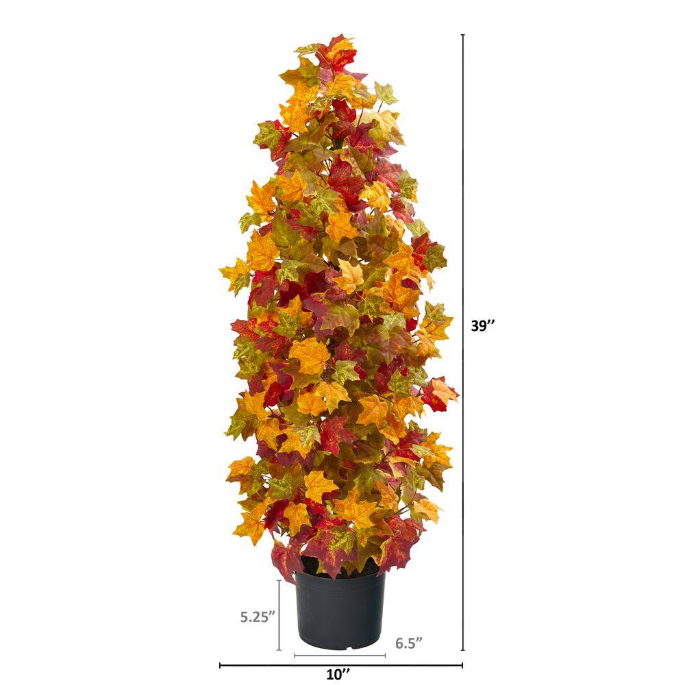 39 in. Autumn Maple Artificial Tree - Hercitys