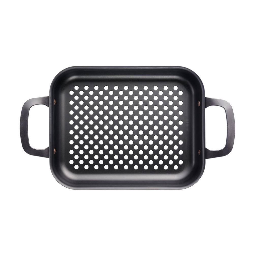 11 in. Rectangular Carbon Steel Grill Pan - Hercitys