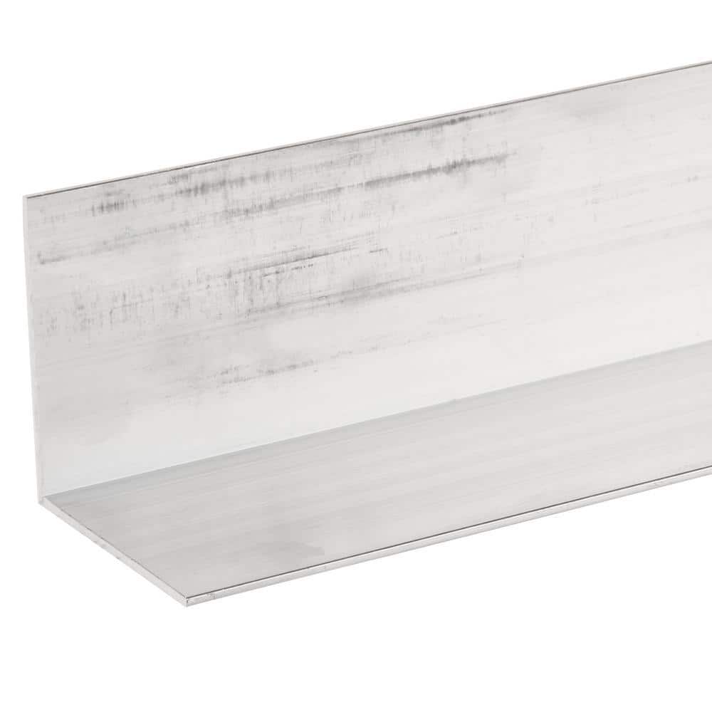 2 in. x 8 ft. – 1/16 in. Thick Aluminum Angle - Hercitys