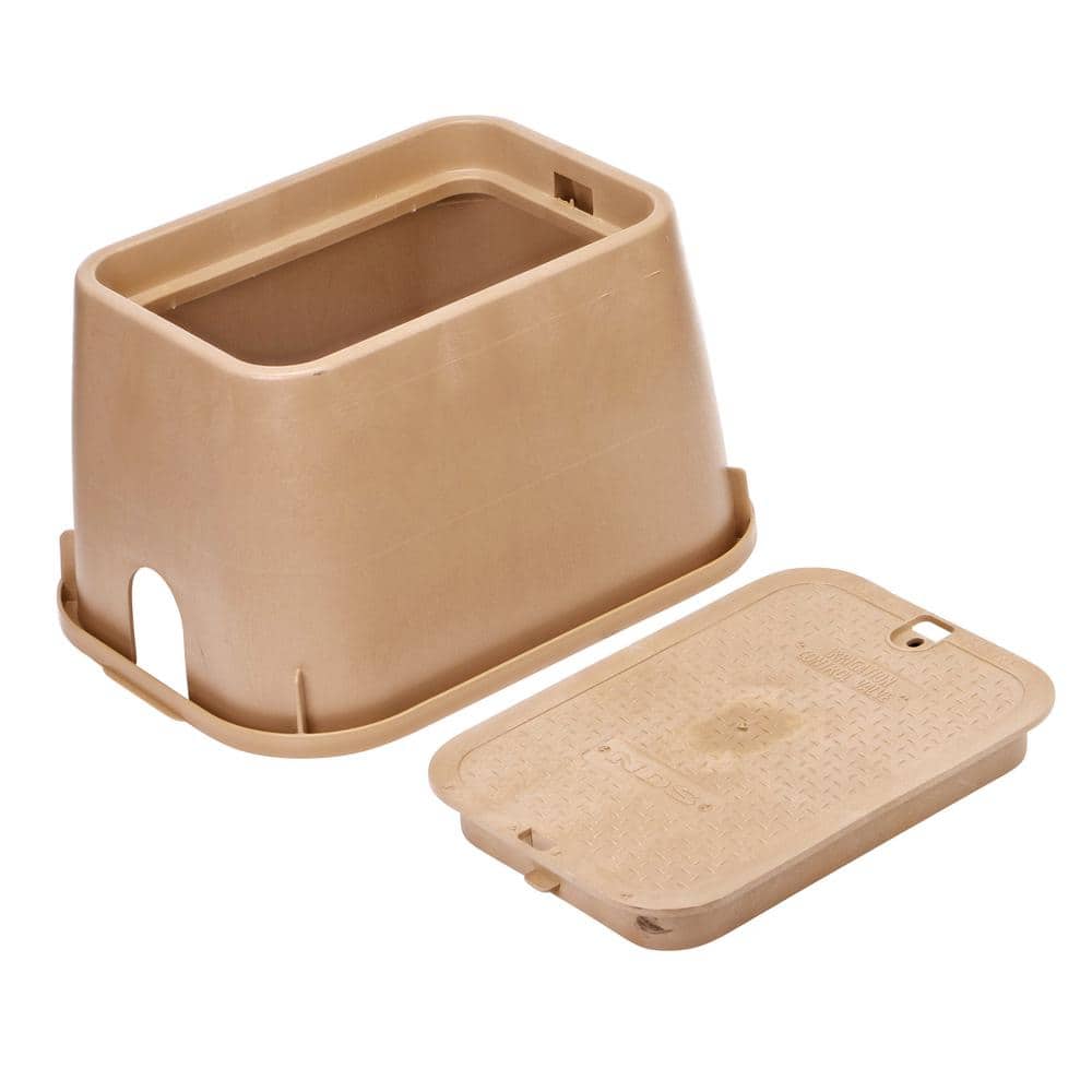 14 in. X 19 in. Rectangular Standard Series Valve Box and Cover, Sand Box, Sand ICV Cover - Hercitys