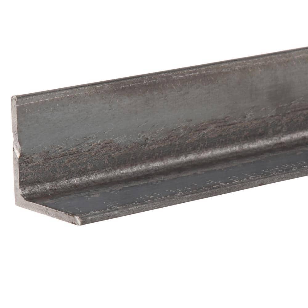 1-1/2 in. x 6 ft. – 1/8 in. Thick Plain Steel Angle - Hercitys