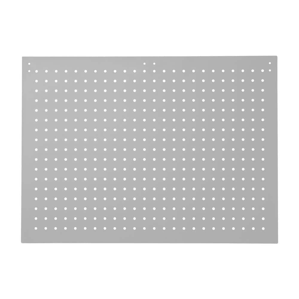 19 in. H x 26 in. W Grey Peg Boards (2-Piece per Box with 50 Hooks) - Hercitys