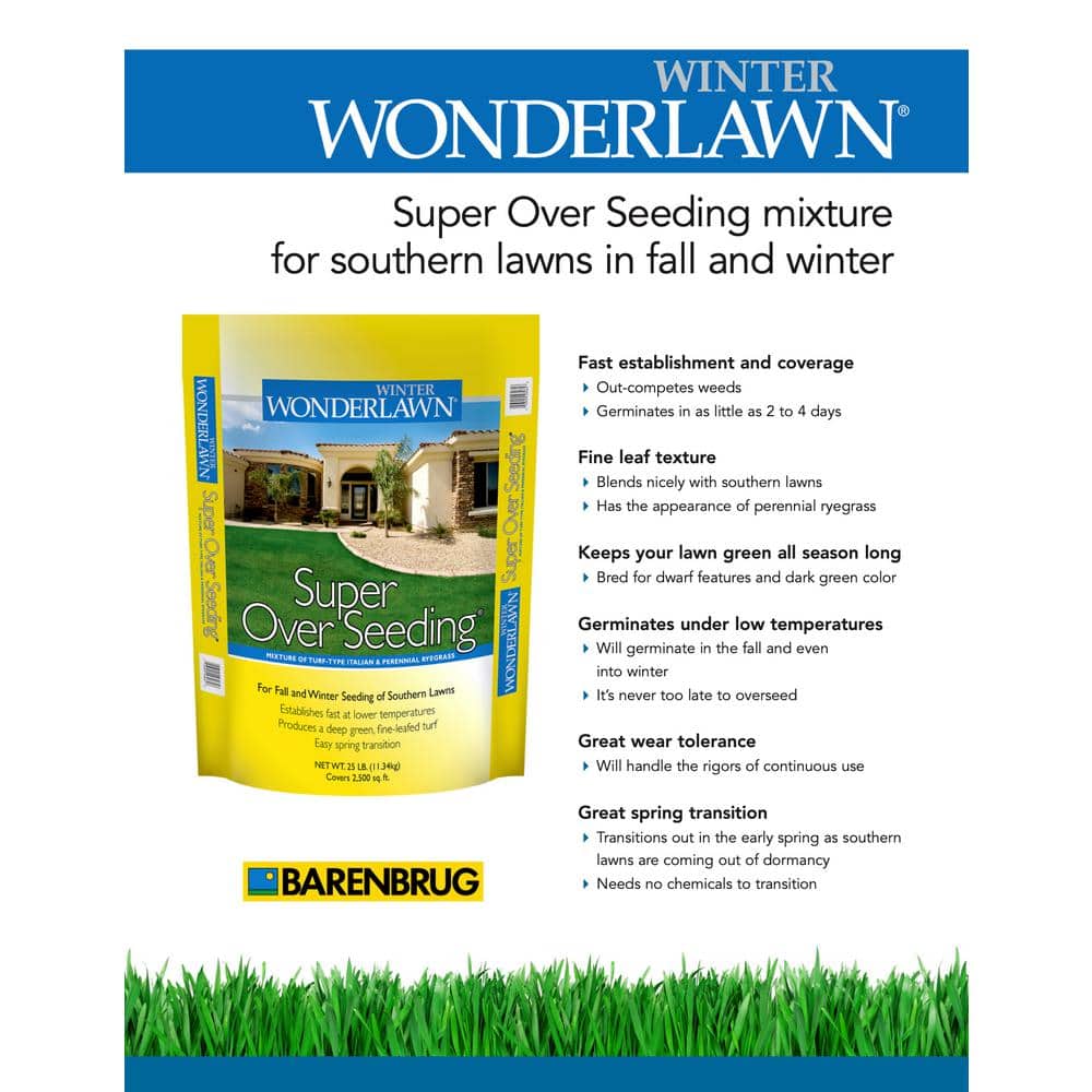 25 lb. Winter Wonderlawn Grass Seed - Hercitys