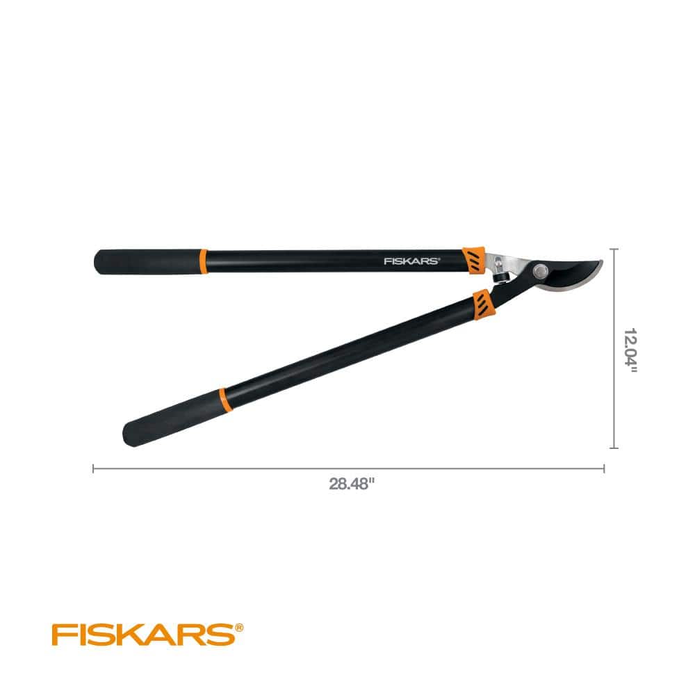 1-1/2 in. Cut Capacity Low-Friction Steel Blade, 28 in. Bypass Lopper with Non-Slip Handles - Hercitys