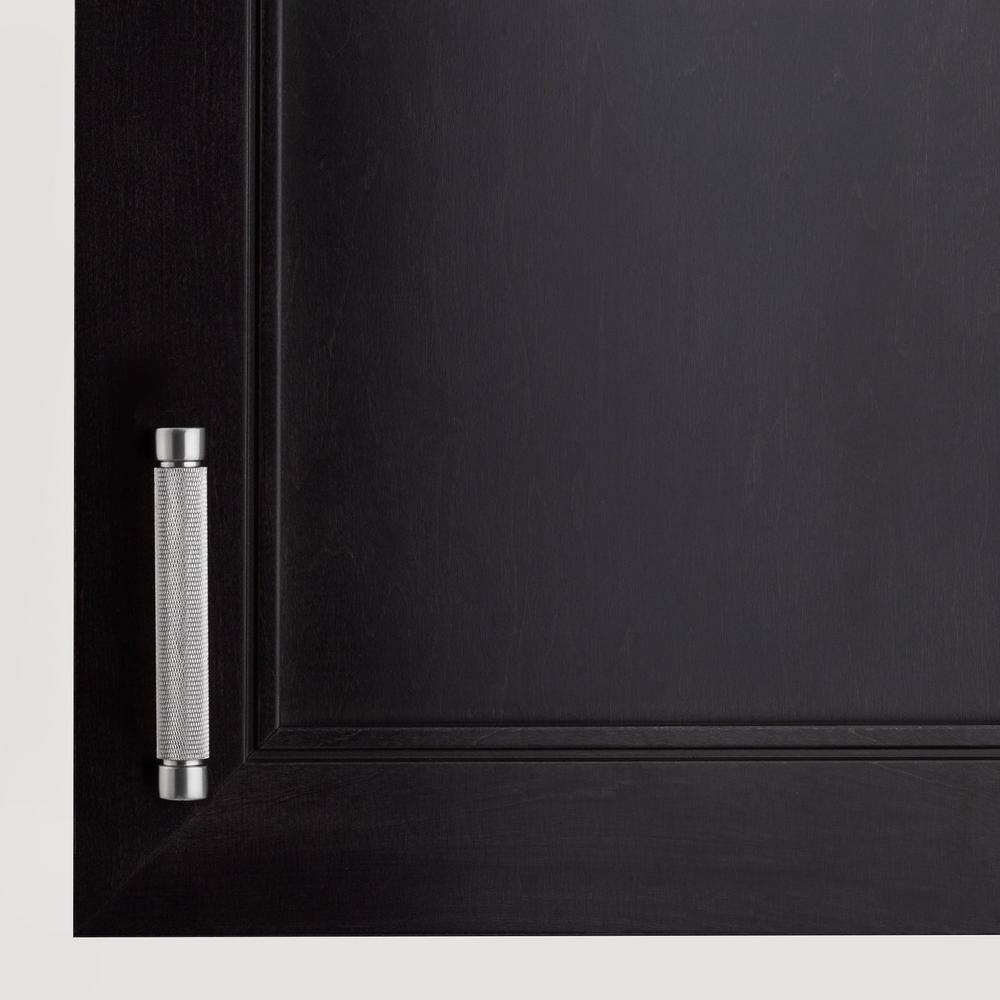 10-Pack Kent Knurled 4 in. (102 mm) Center-to-Center Industrial Satin Nickel Bar Drawer Pull - Hercitys