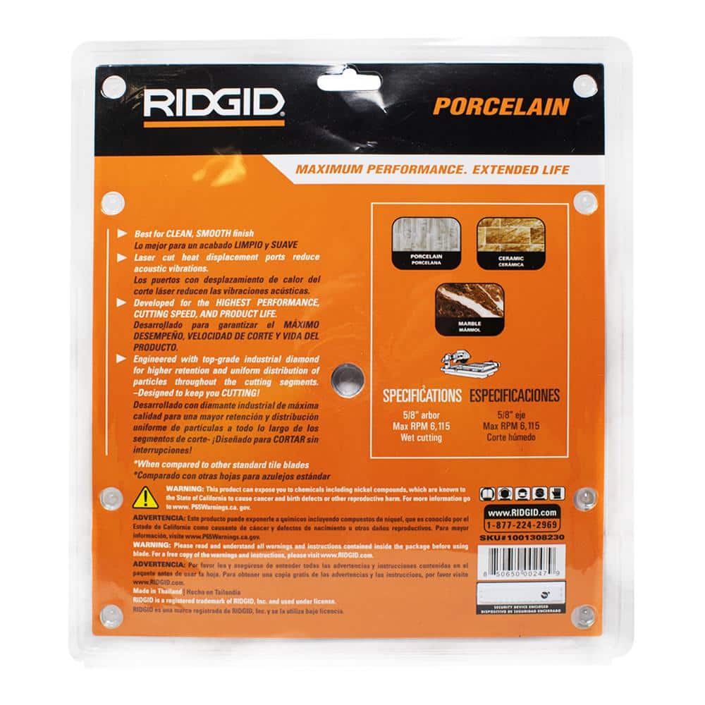 10 in. Premium Tile Diamond Blade - Hercitys