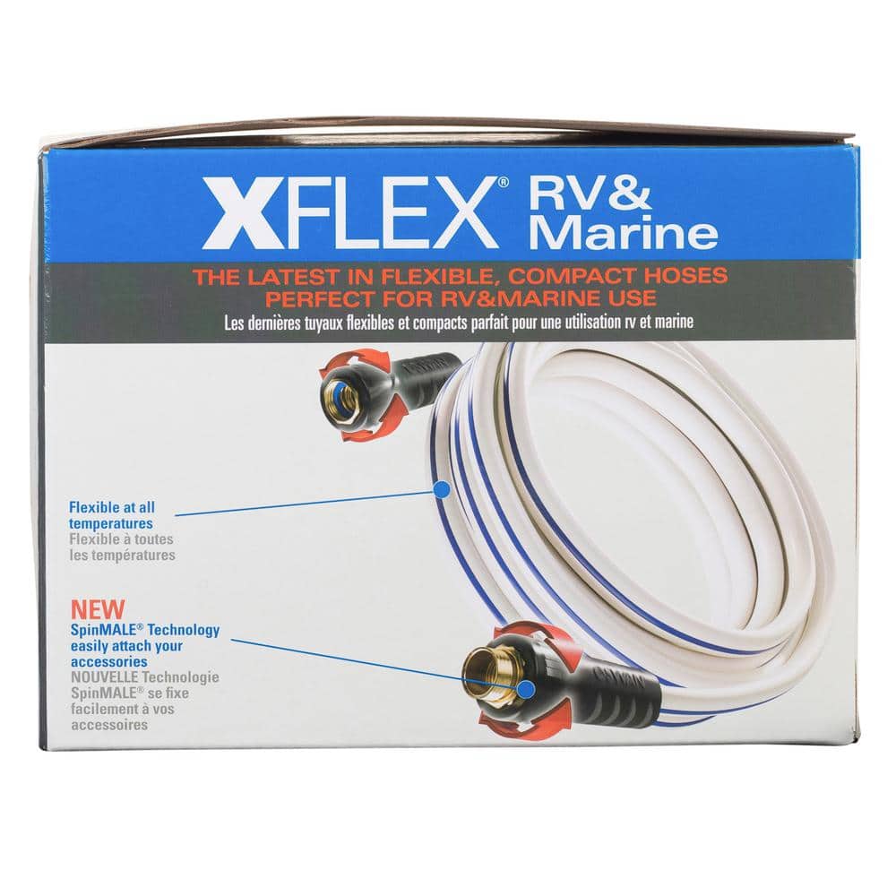 1/2 in. x 25 ft. XFlex RV&Marine Hose - Hercitys