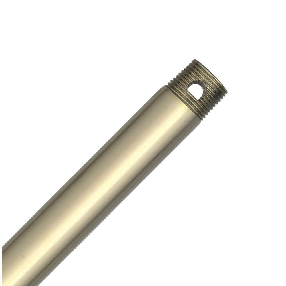 18 in. Bright Brass Extension Downrod for 10 ft. or 11 ft. ceilings - Hercitys