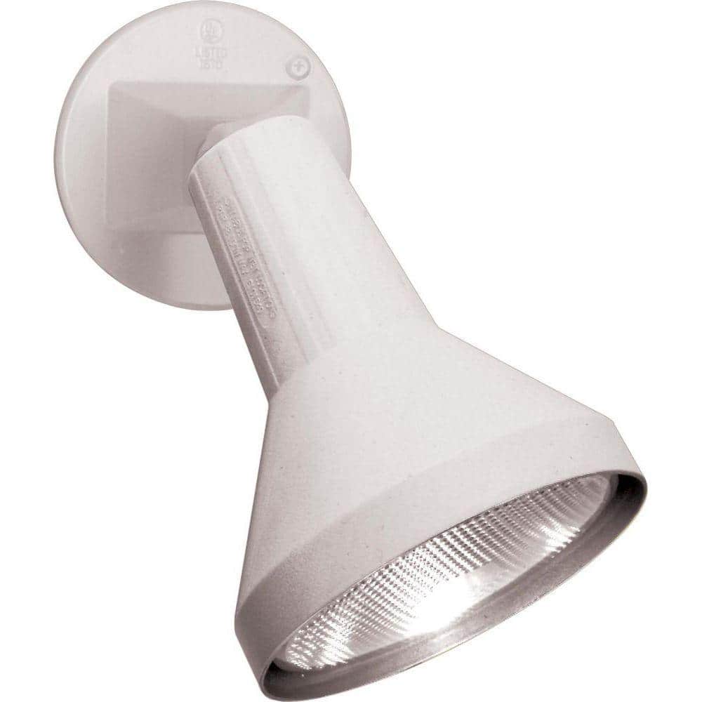 150-Watt White No Bulbs Included Flood Light - Hercitys