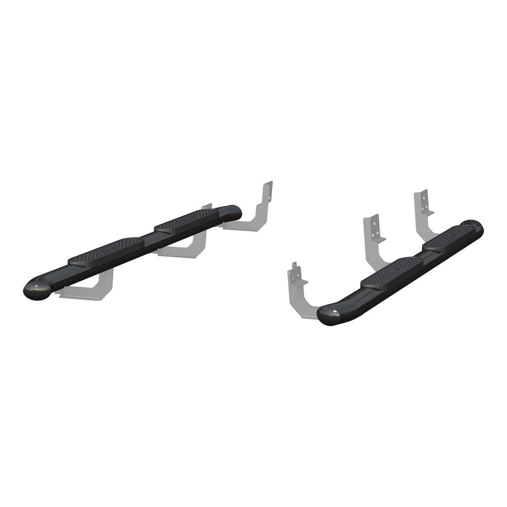 4-Inch Oval Black Steel Nerf Bars, Select Dodge, Ram 1500 - Hercitys