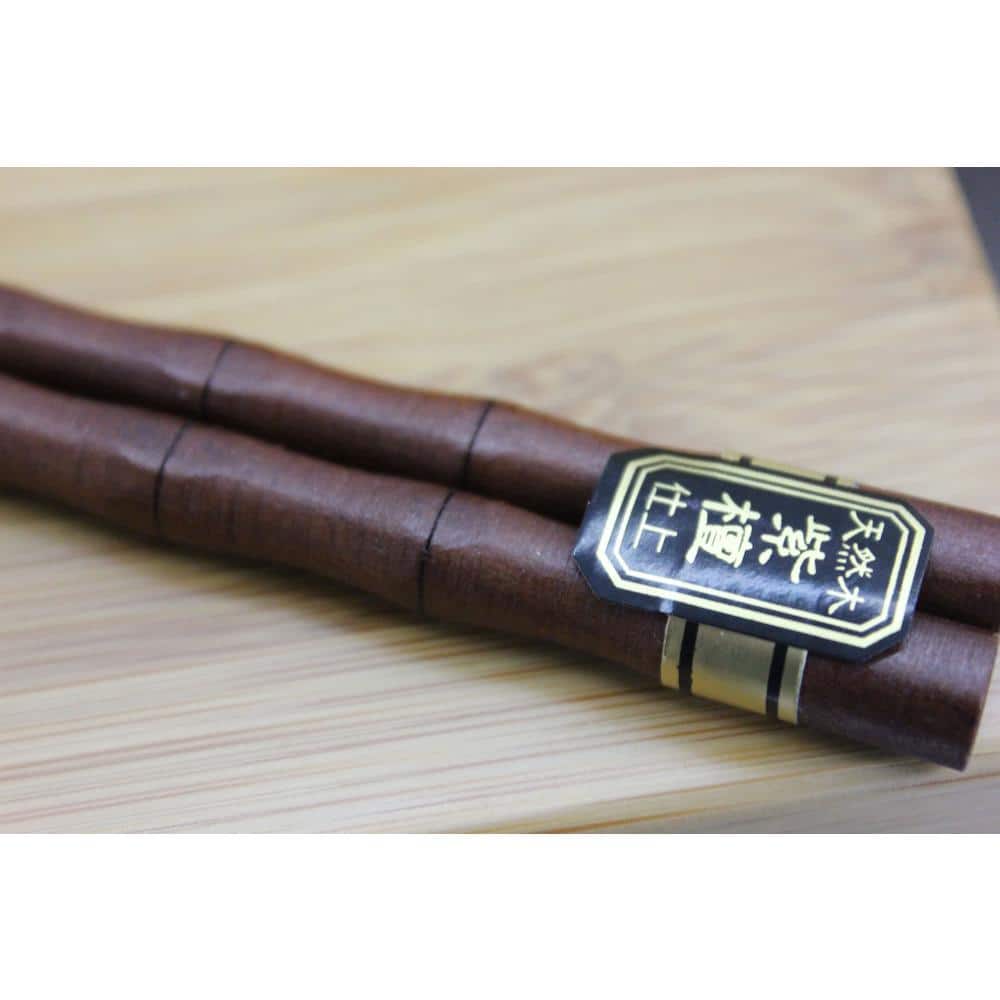 10 Pairs Bamboo Wooden Chopsticks - Hercitys
