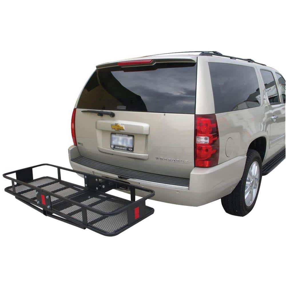 500 lb. Capacity 60 in. x 20 in. Steel Hitch Cargo Carrier for 2 in. Receiver - Hercitys