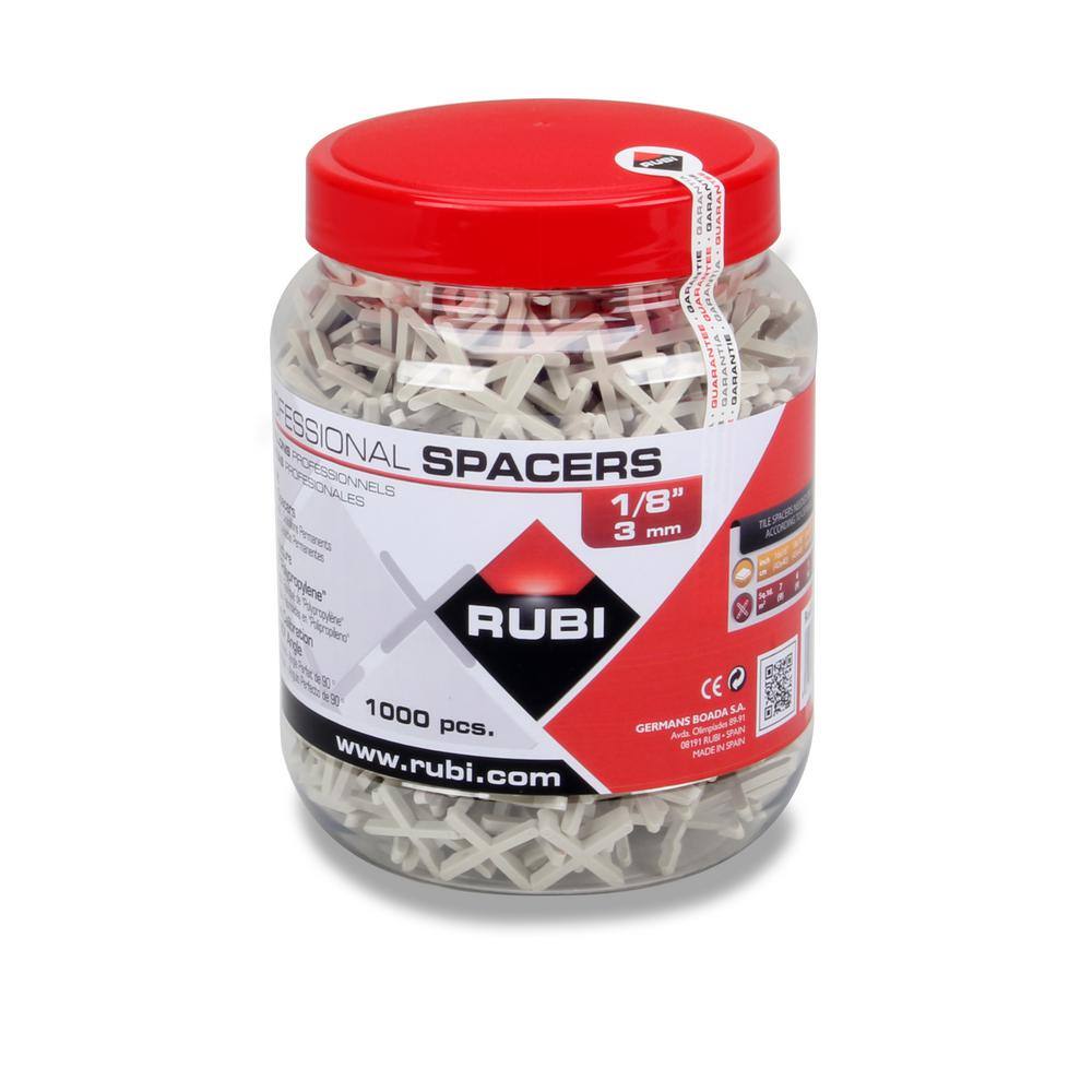 1/8 in. Tile Spacers (1,000 pack) - Hercitys