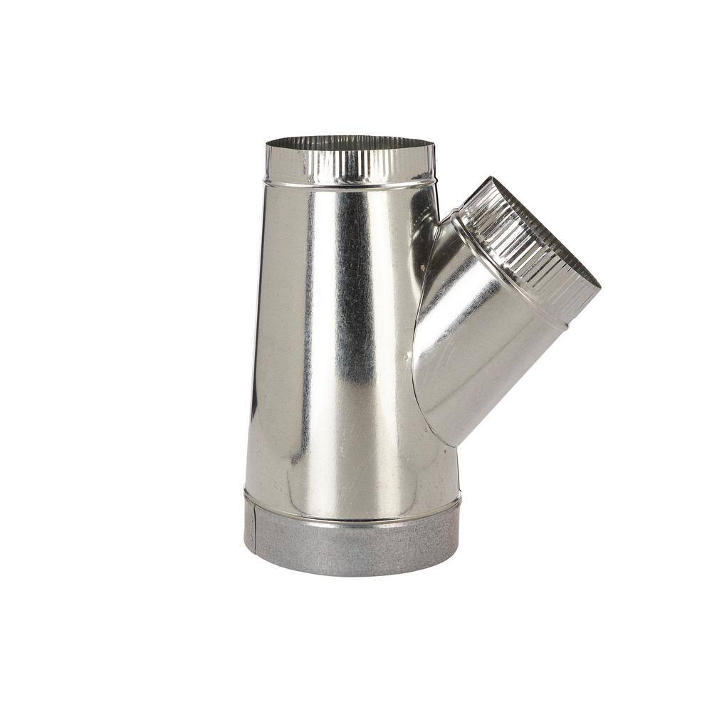 12 in. x 10 in. x 7 in. Galvanized Steel Wye - Hercitys