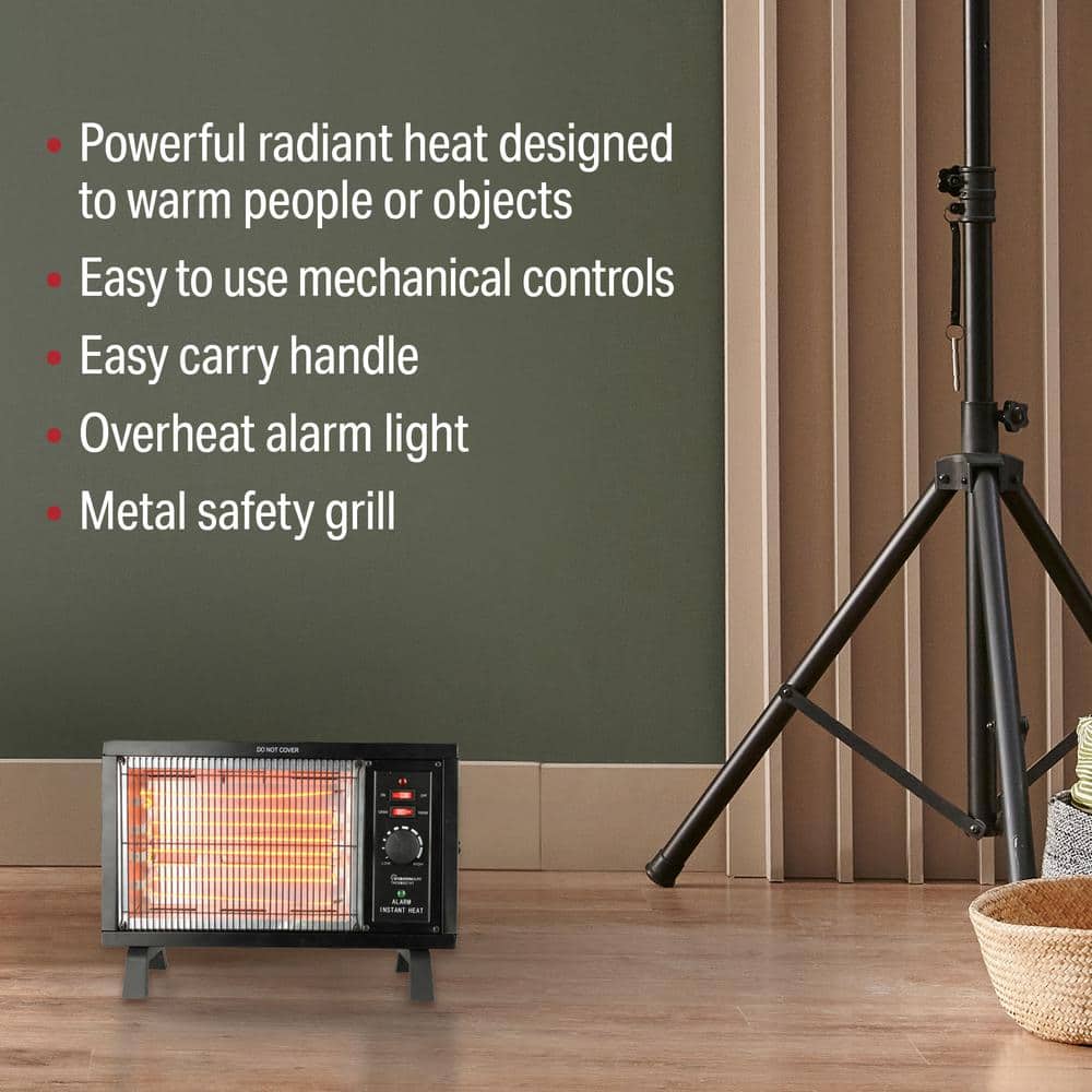11ft. 1250/1500W Radiant Heater - Hercitys