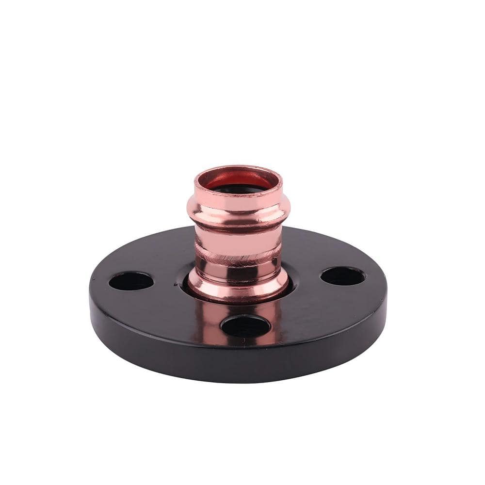 2-1/2 in. – 4 Copper Press Adapter Flange Press Fit x Press Fit x Flange - Hercitys