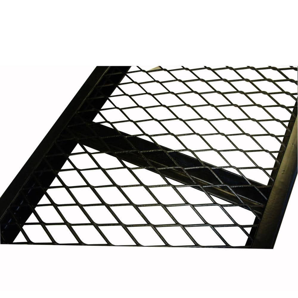 11 in. x 80 in. Steel Centre Folding Mesh Loading Ramp - Hercitys
