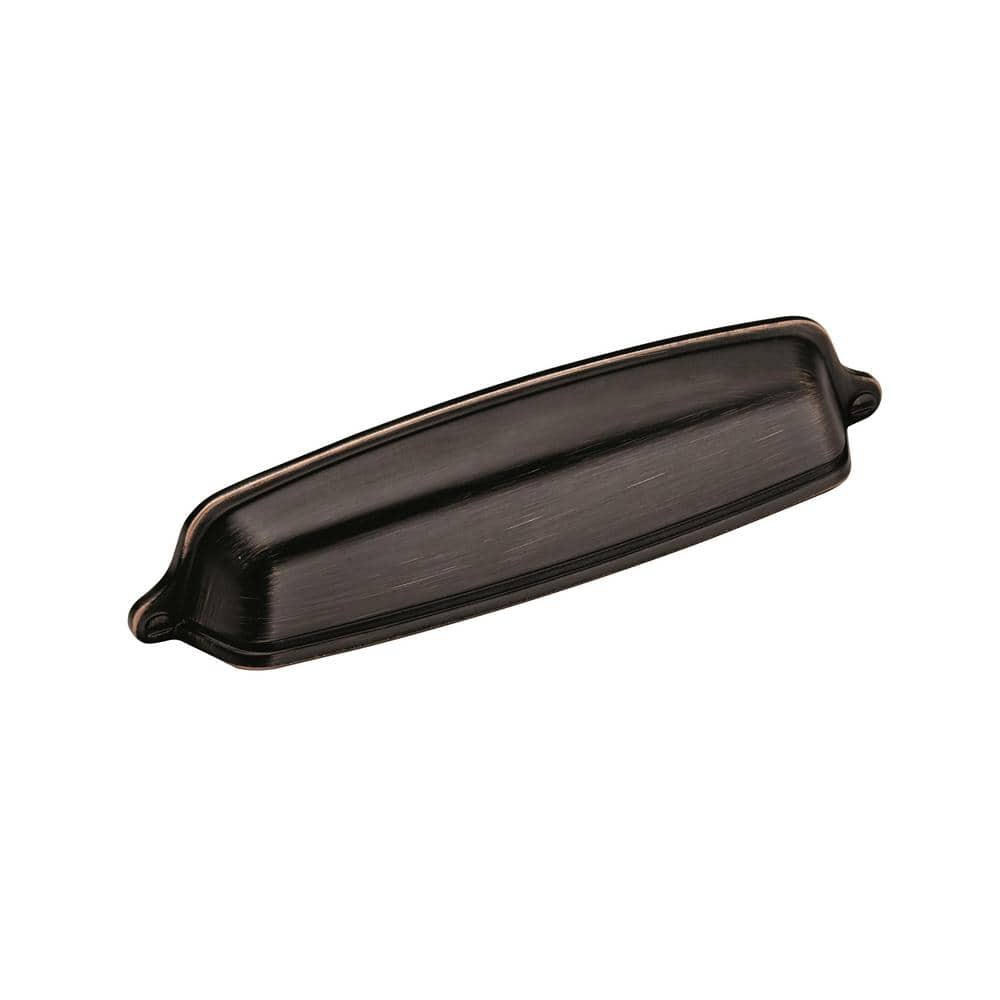10-Pack Stature 5-1/16 in.  128mm  Classic Oil Rubbed Bronze Cabinet Cup Pulls - Hercitys