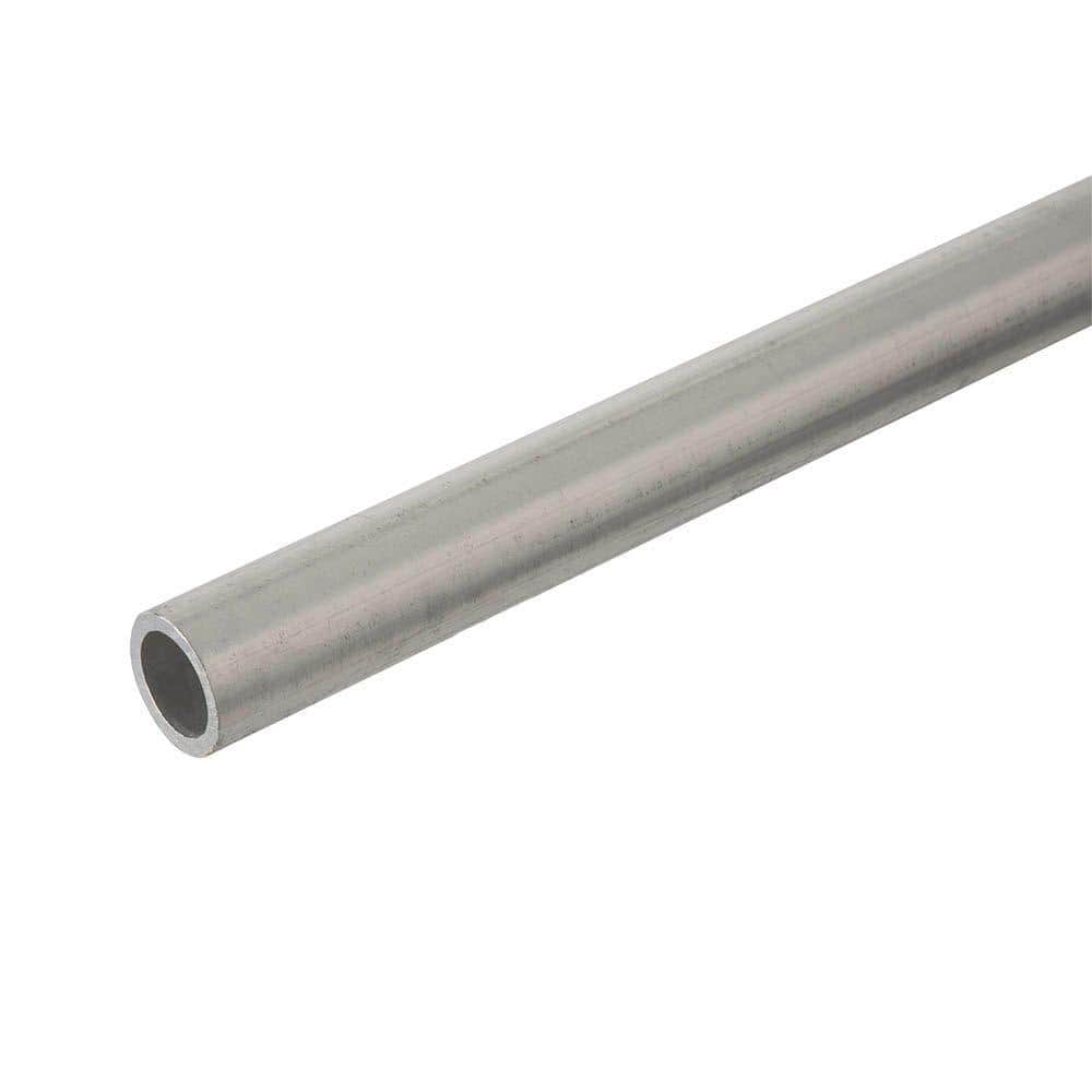 1/2 in. x 3 ft. Aluminum Round Tube - Hercitys