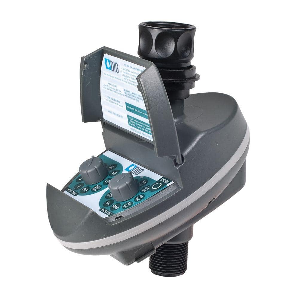 2-Dial Programmable Hose End Faucet Timer - Hercitys