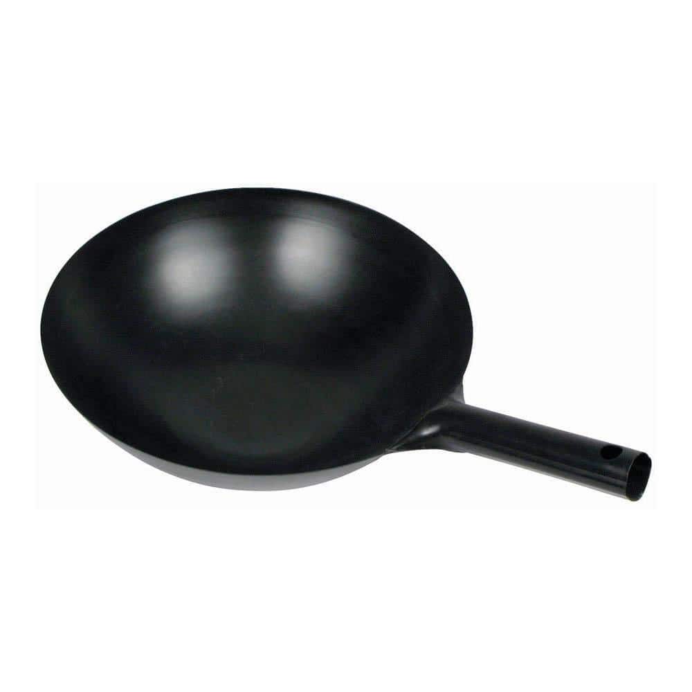 14 in. Carbon Steel Wok - Hercitys