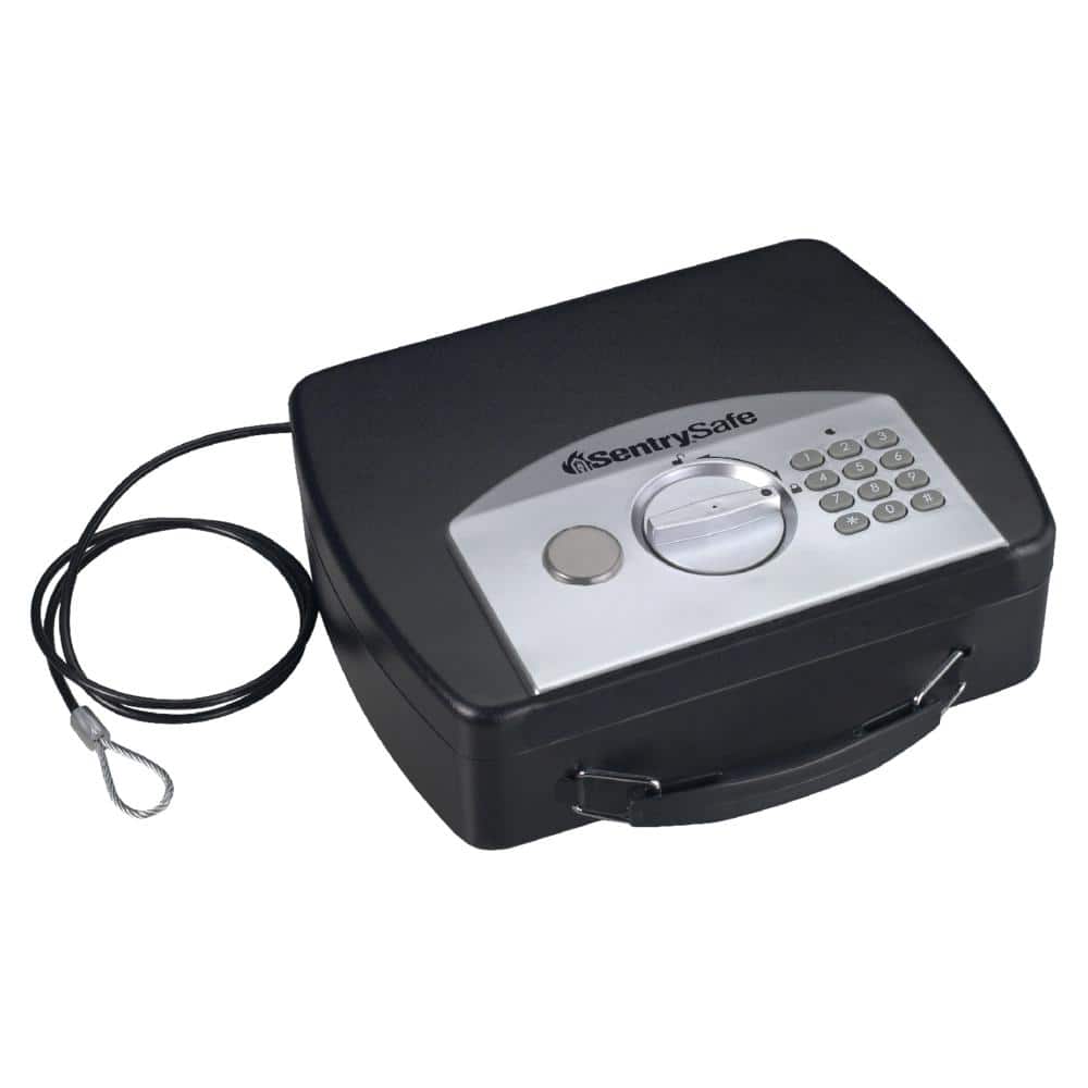 0.08 cu. ft. Portable Safe Box with Digital Lock - Hercitys