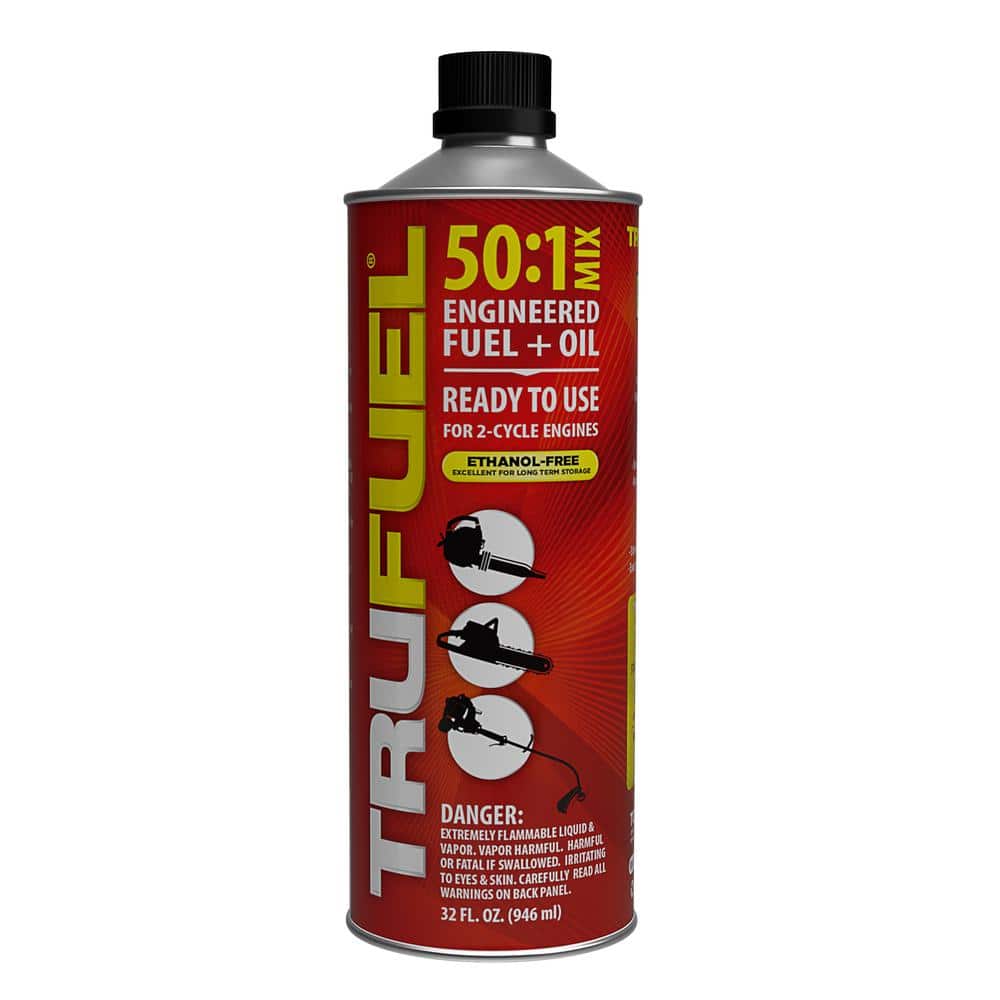 2-Cycle 50:1 Pre-Mixed Fuel and Oil 32 oz. (6-Pack) - Hercitys