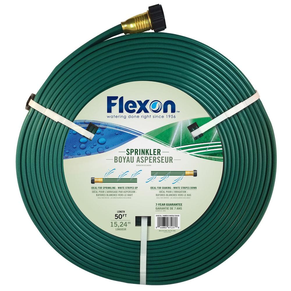 0.75 in. Dia x 50 ft. 3-Tube Sprinkler Hose - Hercitys