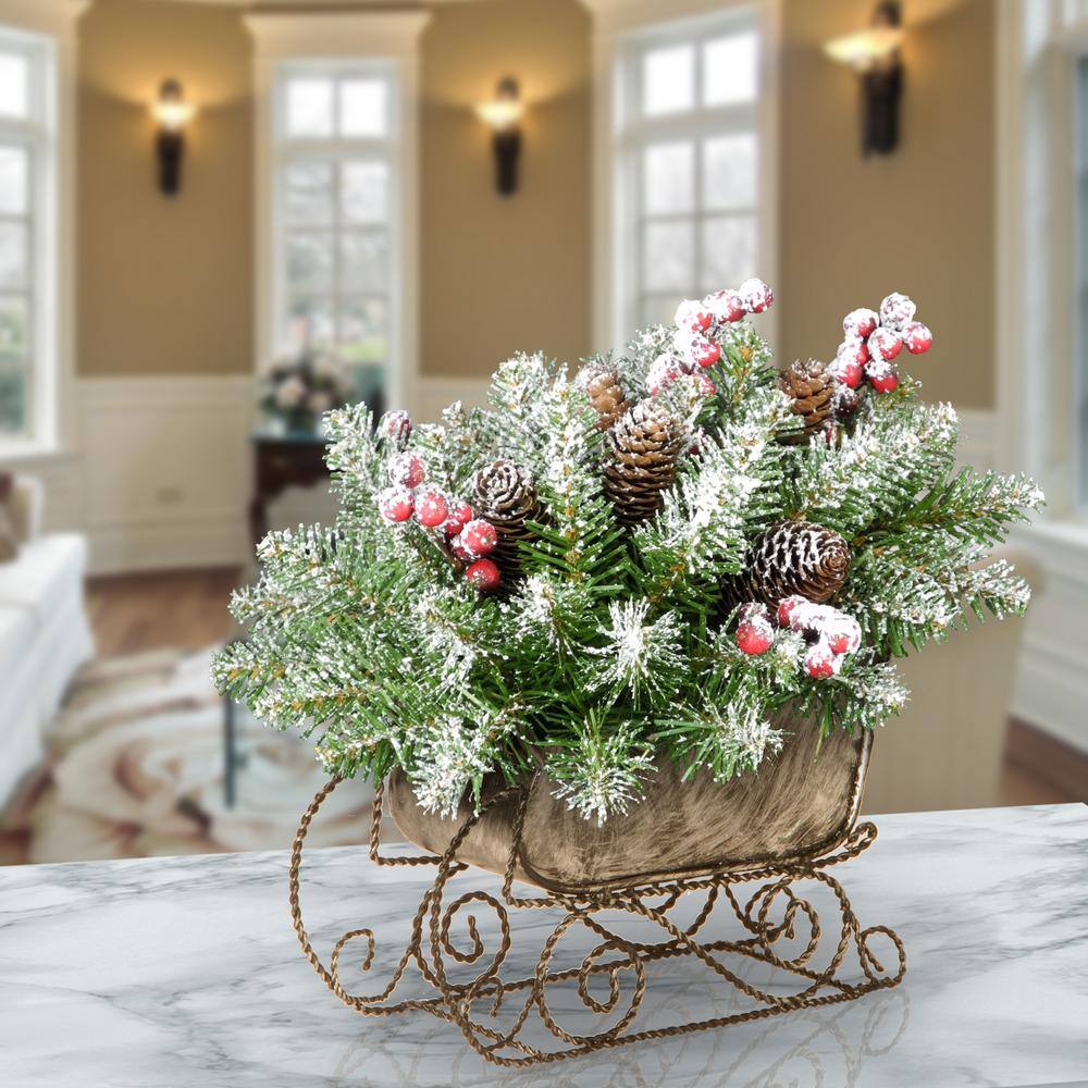 10 in. Dunhill Fir Sleigh - Hercitys