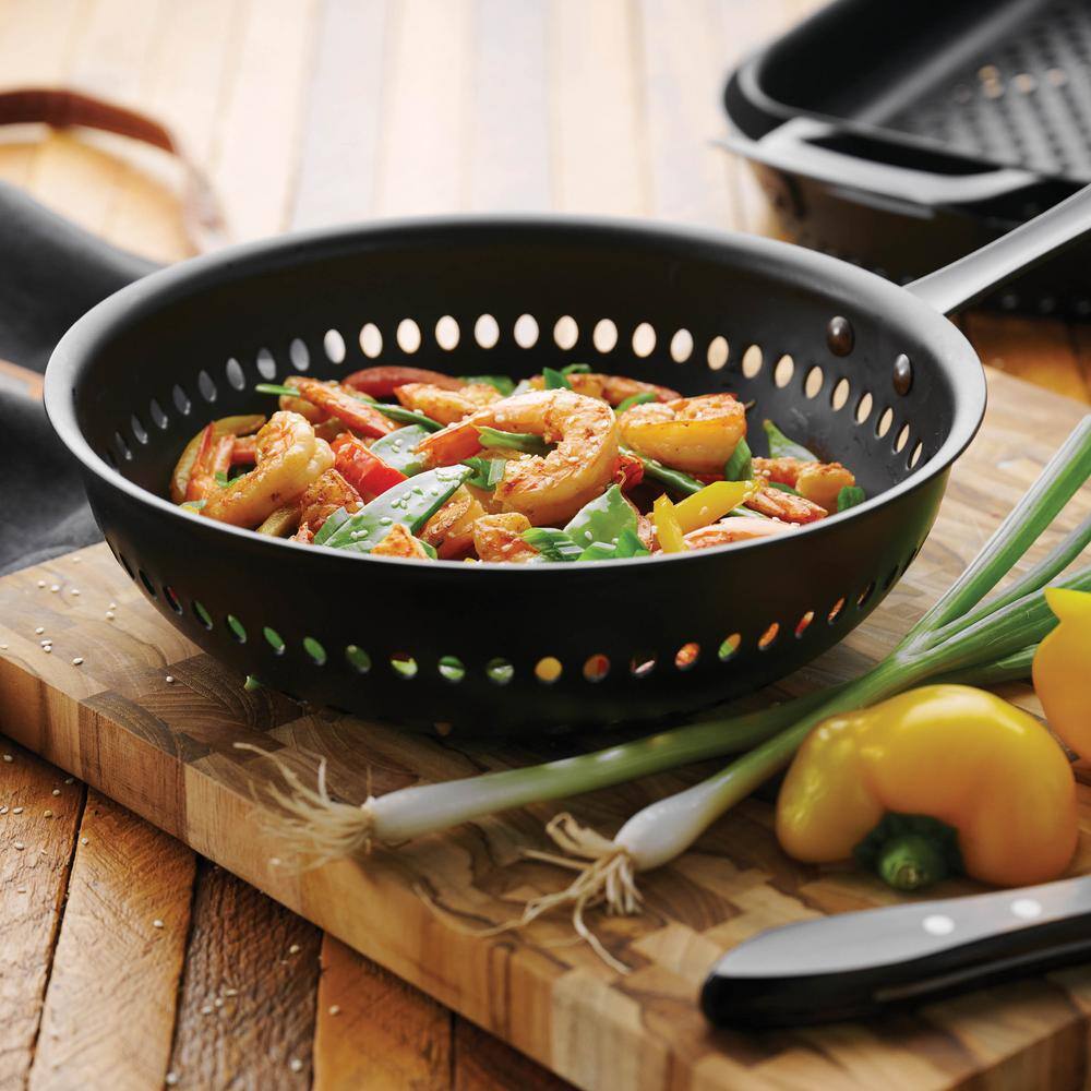 10 IN WOK – ROUND – CARBON STEEL - Hercitys