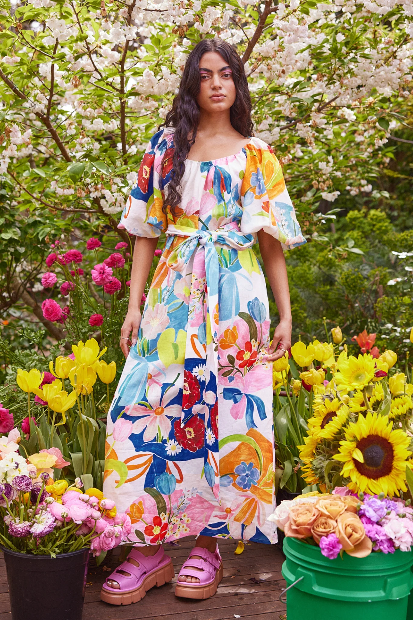 PETRINA DRESS - BOUQUET - Hercitys