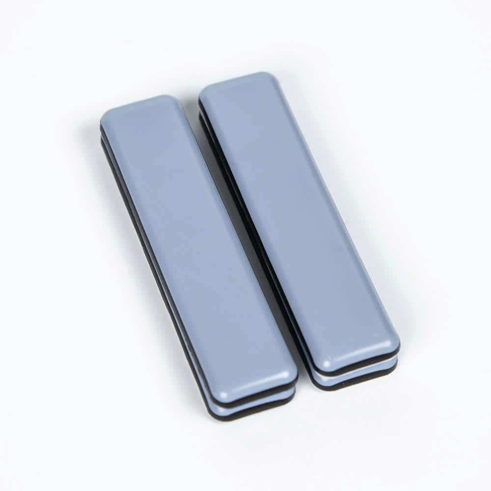 4 in. x 15/16 in. Rectangle Magic Sliders (4-Pack) - Hercitys