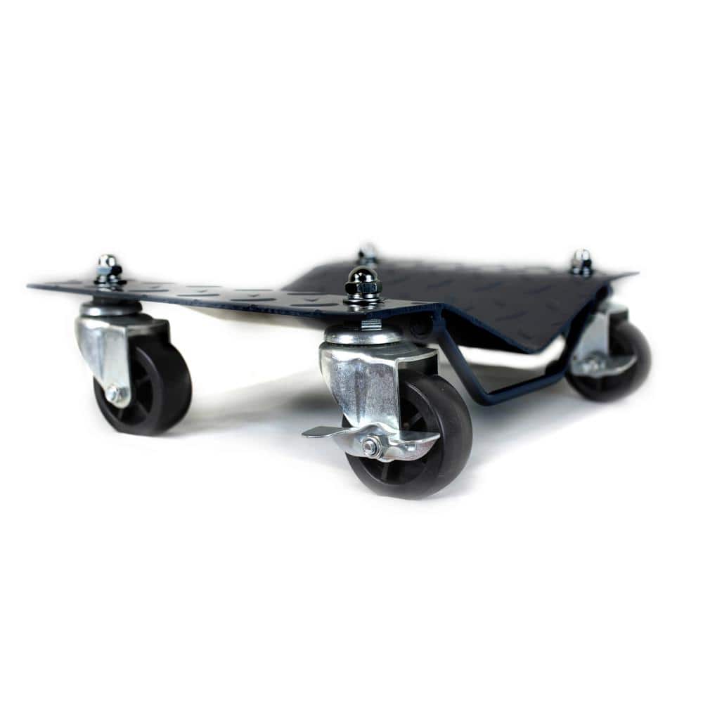 3000 lbs. Capacity Vehicle Dollies with Brakes, (2-Pack) - Hercitys