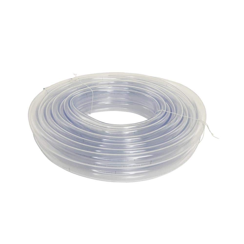 1-1/4 in. O.D. x 1 in. I.D. x 50 ft. PVC Clear Vinyl Tube - Hercitys