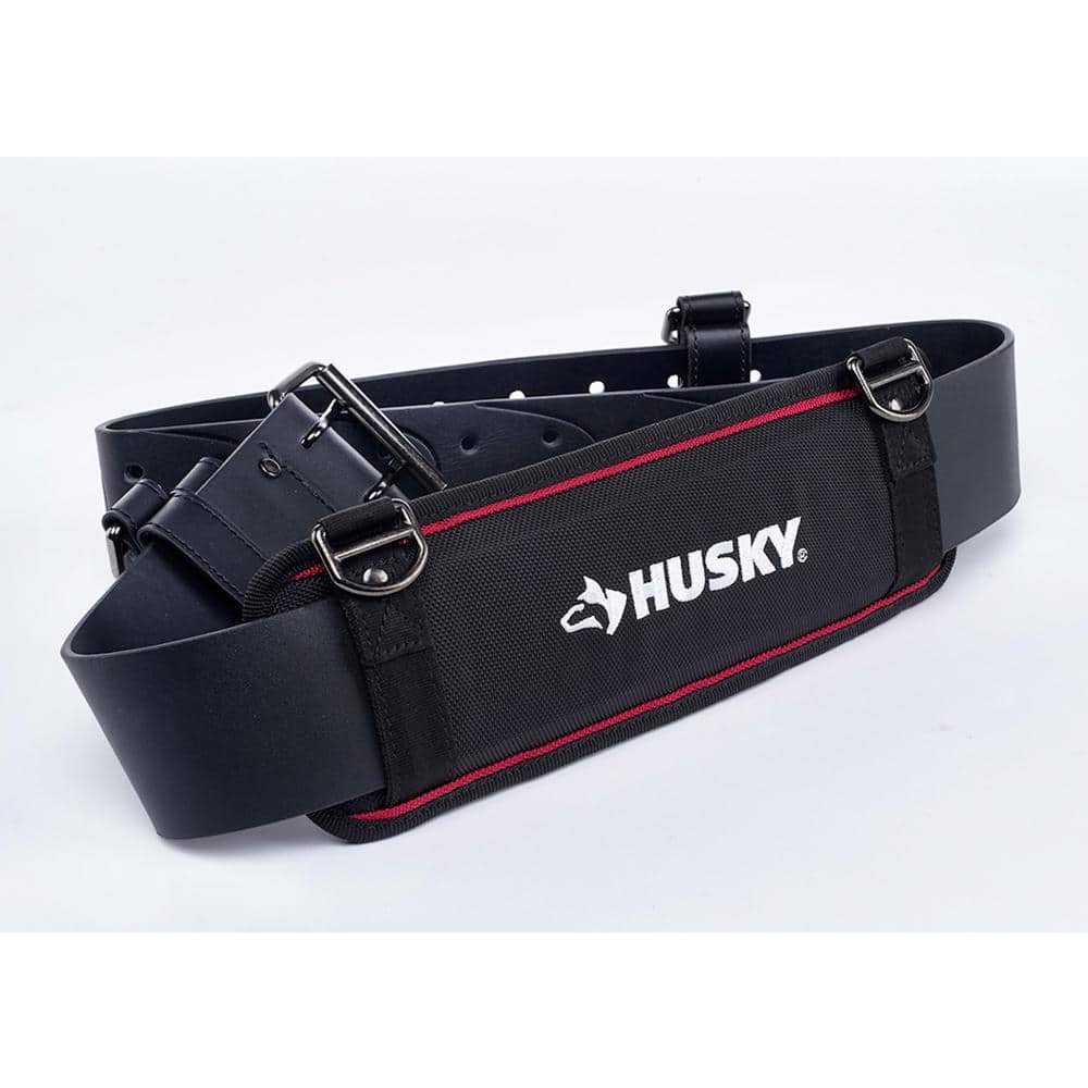 2-1/2 in. 5 in Padded Work Tool Belt in Black - Hercitys