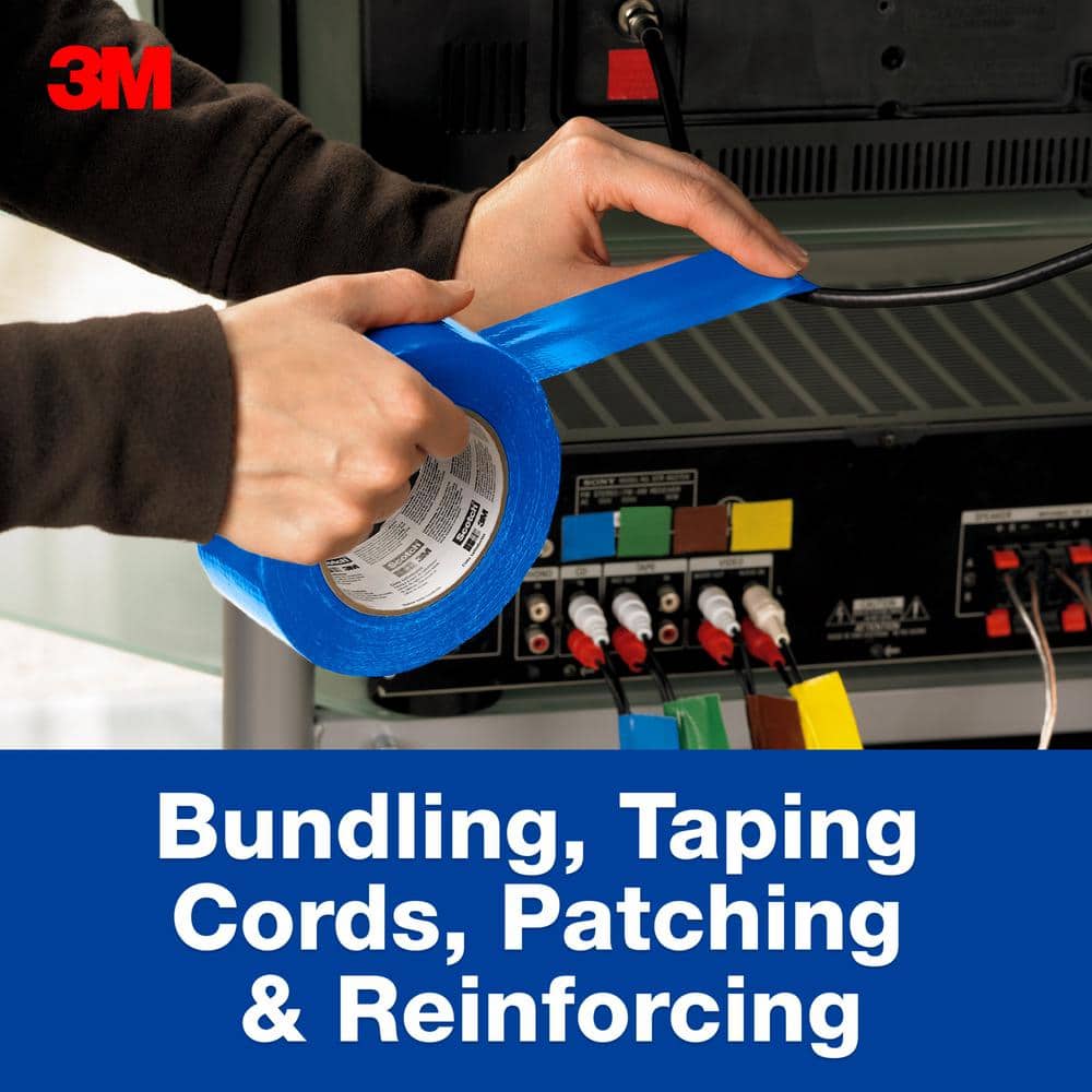 1.88 in. x 20 yds. Blue Duct Tape (Case of 12) - Hercitys