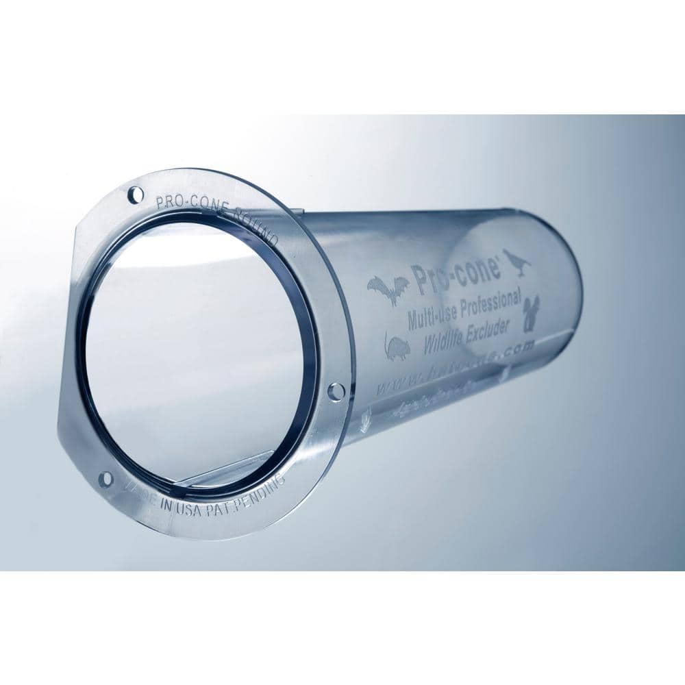 1-Way Exit Door (No Re-entry) Round Base Mounts on Walls/Structures for Squirrels, Rodents, Bats, etc (1-Pack) - Hercitys