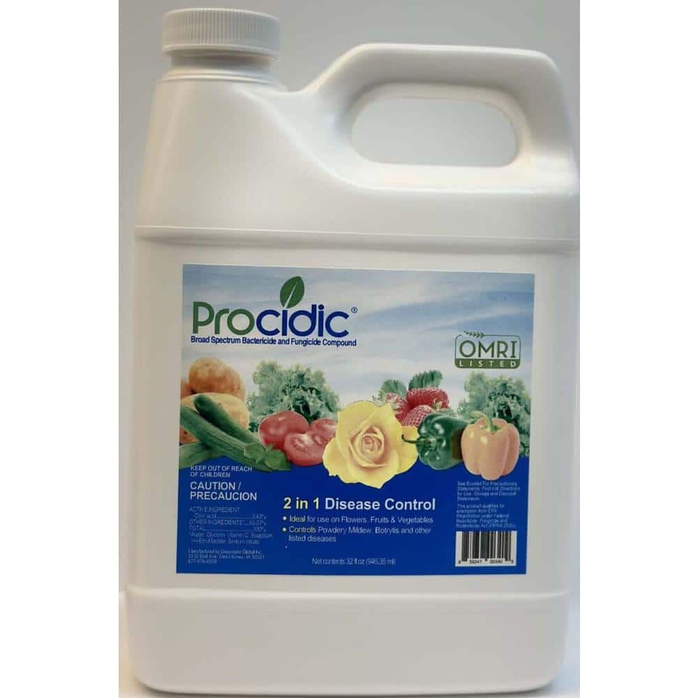32 oz. Concentrate Bactericide and Fungicide - Hercitys