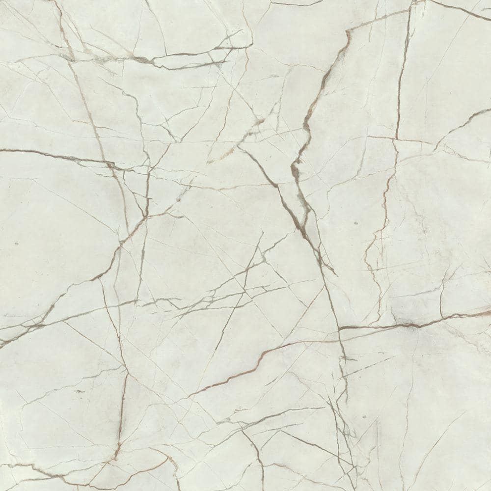 5 ft. x 12 ft. Laminate Sheet in 180fx Fractured Marble with Satin Touch Finish - Hercitys