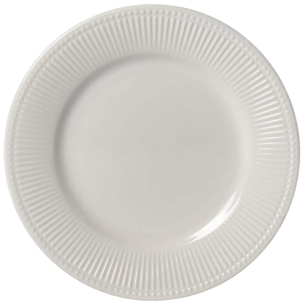 16-Piece Flore White Porcelain Dinnerware Set (Set of 4) - Hercitys