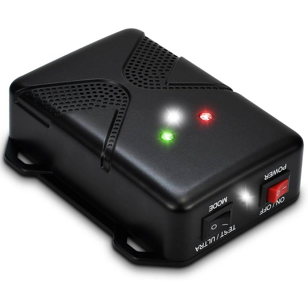 12-Watt Under Hood Electronic Outdoor Animal Rat Squirrel Car Repellent Device, Ultra Sonic Battery Operated (2-Pack) - Hercitys