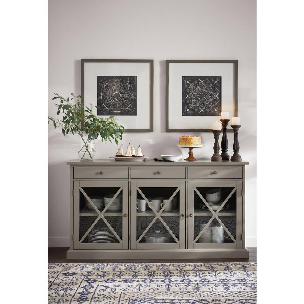 5 in. H 1-Tier Brown Serving Tray Cake Stand - Hercitys