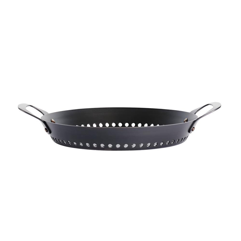 12 in. Round Carbon Steel Grill - Hercitys