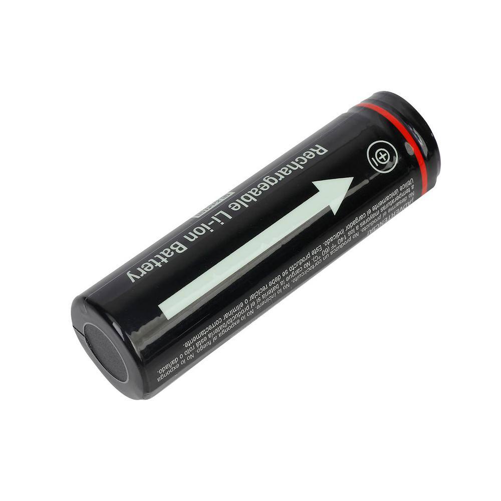 1000 Lumens Dual Power Aluminum Headlight 3.7-Volt 4600 mAh Rechargeable Replacement Battery - Hercitys